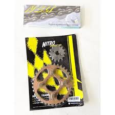 Kit de Transmisión Corona y Piñón (35T / 15T)